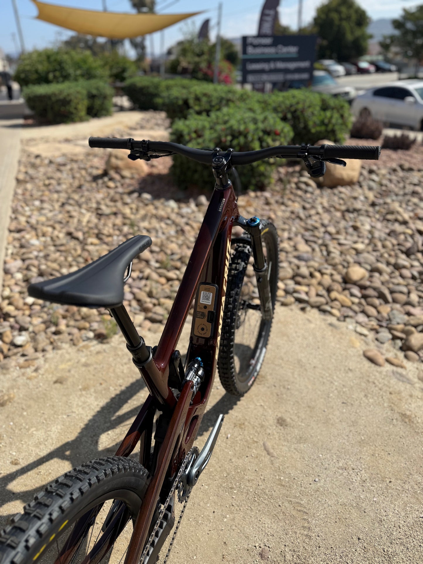 Santa Cruz Bronson 5 GX AXS- Translucent Root Beer