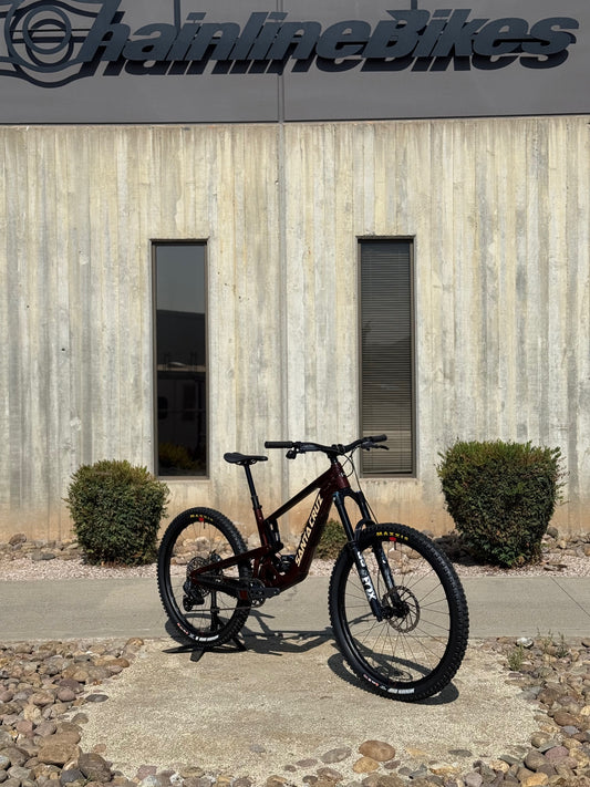 Santa Cruz Bronson 5 GX AXS- Translucent Root Beer